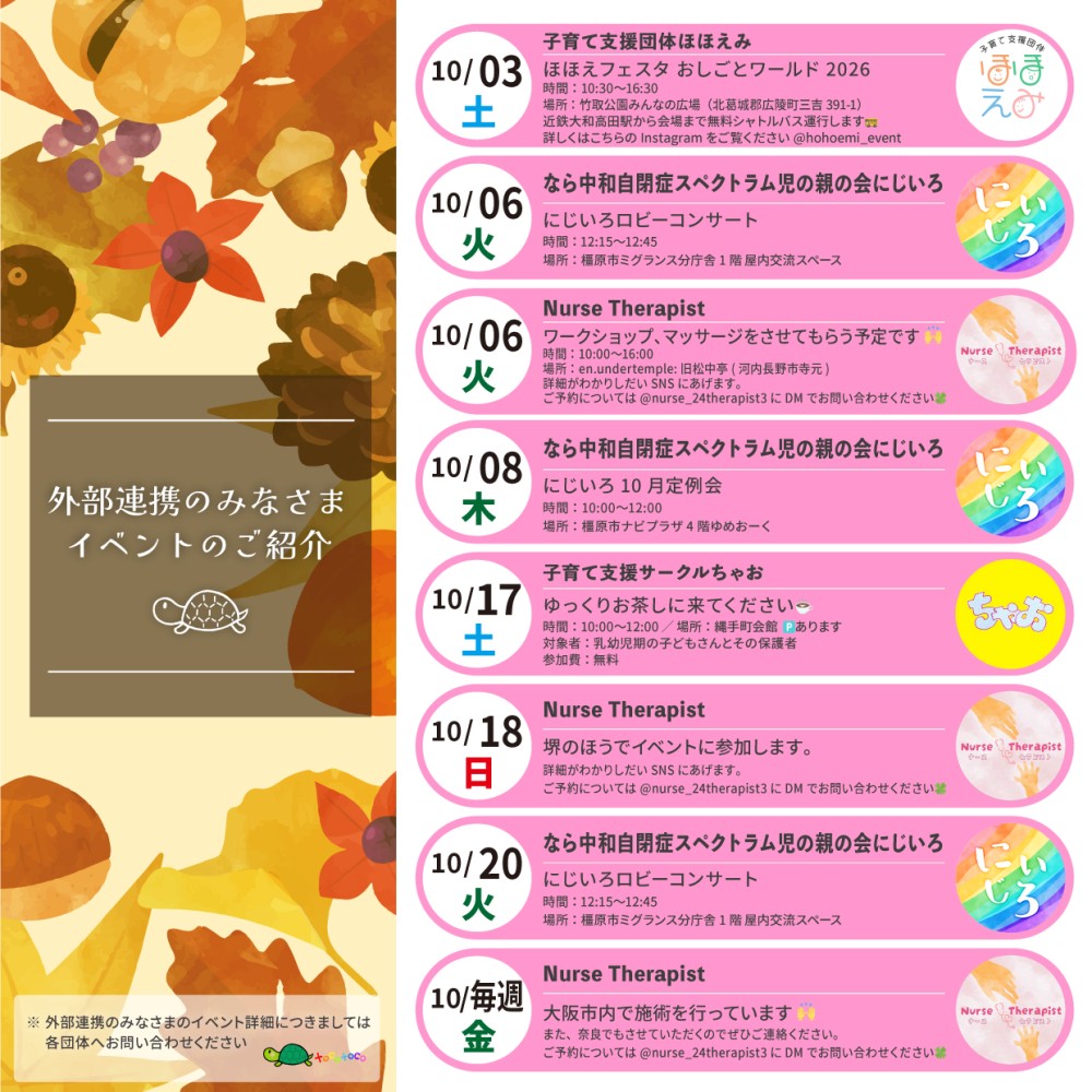 活動スケジュール